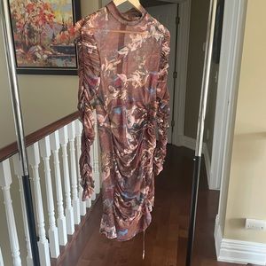 Fashionnova Angel Mesh Dress